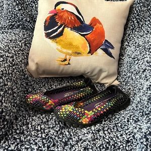 Skechers. Memory Foam. Colorful!